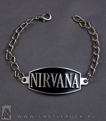 браслет на цепочке nirvana