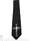галстук santa muerte (крест)
