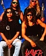 постер тканевый slayer (группа, фон синий)
