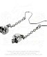 серьги alchemy gothic (алхимия готик) e364 deadskull