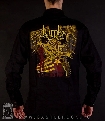 рубашка с длинным рукавом lamb of god "killadelphia"