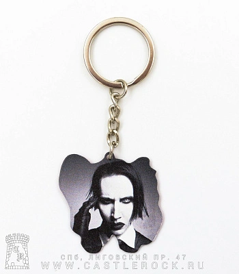брелок металлический marilyn manson