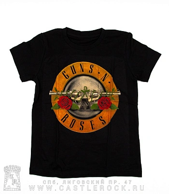 футболка детская guns'n'roses (лого)