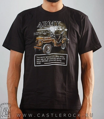 футболка army машина "gaz-67b"