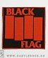нашивка black flag (лого красное)