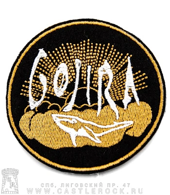 нашивка gojira "from mars to sirius" (вышивка)