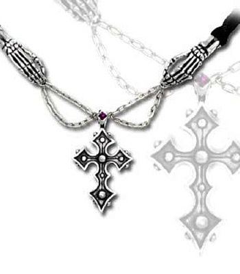подвес alchemy gothic (алхимия готик) p427 mortifera cross