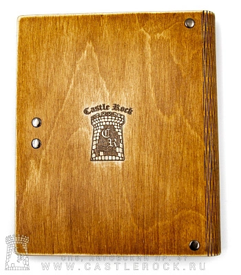блокнот с разъемными кольцами castle rock (гитара)