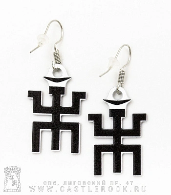 серьги пикник (лого)