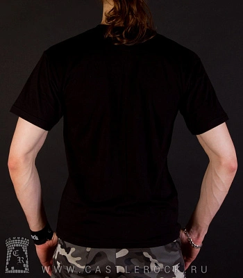 футболка finntroll (череп с клыками и рогами)