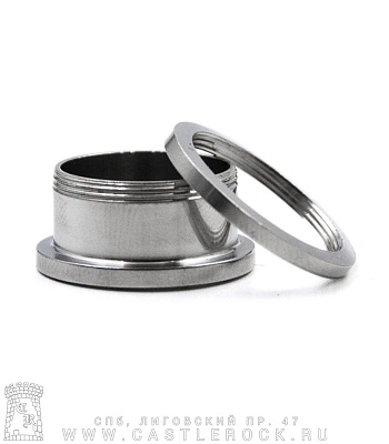 Плаг Сталь Крест Железный 18 мм