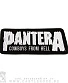 нашивка на спину pantera "cowboys from hell" (вышивка)