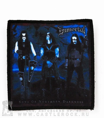 нашивка immortal "sons of northern darkness"