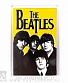 магнит прямоугольный beatles (группа ч/б, желтый)