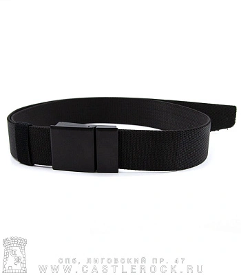 ремень тактический черный (стропа-резинка)