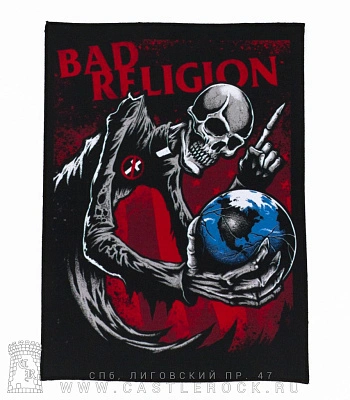 нашивка на спину bad religion "the true north american tour 2013"
