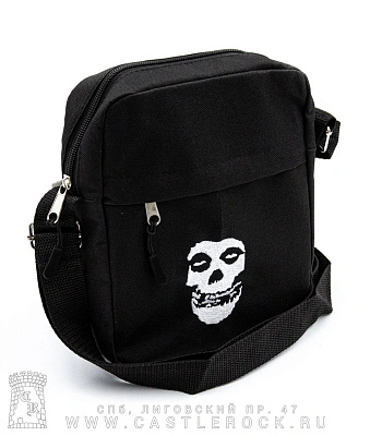 сумка на плечо с вышивкой misfits