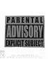 нашивка parental advisory explicit subject (серая)