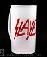 кружка пивная стеклянная slayer (лого)