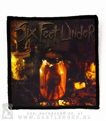 нашивка six feet under "true carnage"
