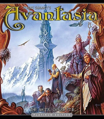 CD Avantasia "The Metal Opera Part II" (Platinum Edition)