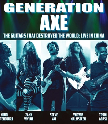 CD Generation Axe "The Guitars That Destroyed the World"  (Live In China)