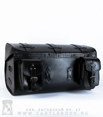 кофр для мотоцикла задний центральный (2 кармана)