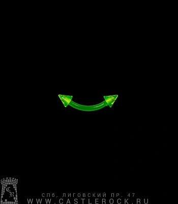 Микробанан Биофлекс с Акриловыми Шипами (зеленый) 1,2 х 8 х 3/3