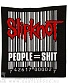 нашивка на спину slipknot "people=shit" (вышивка)
