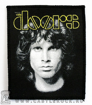 нашивка doors jim morrison (лого желтое)