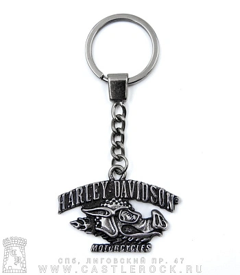 брелок harley-davidson (голова кабана)