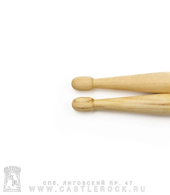 барабанные палочки emuzin 2b деревянные наконечники