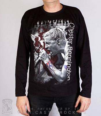 футболка linkin park chester bennington д/р