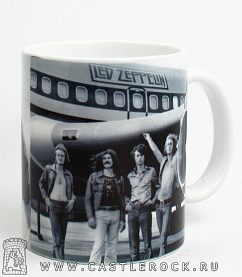 кружка led zeppelin (группа, самолет)