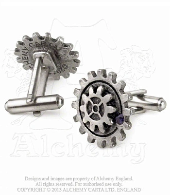 запонки alchemy gothic (алхимия готик) cl13 empire spur gear