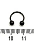 Циркуляр Сталь с Шариками Черный 1,2 х 10 х 4/4