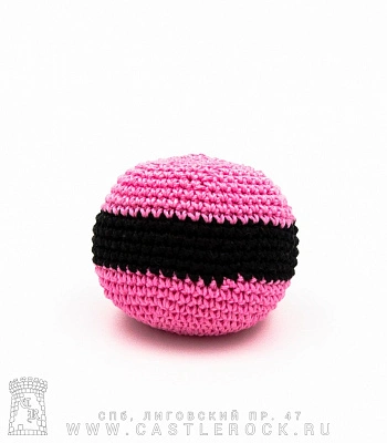 сокс розовый (полоса черная)