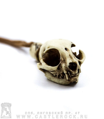 подвес череп кошки (детализированный)