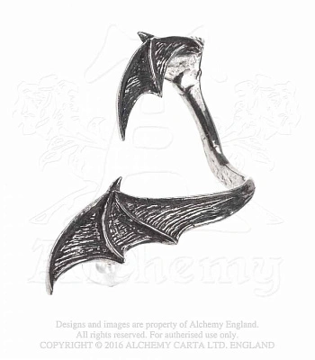 серьга кафф alchemy gothic (алхимия готик) e376 a night with goethe