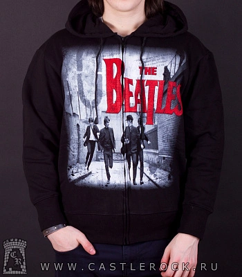 балахон на молнии beatles (группа)