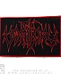 нашивка vomitory (лого красное)