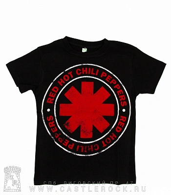 футболка детская red hot chili peppers (лого)