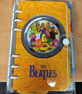 блокнот-скетчбук beatles