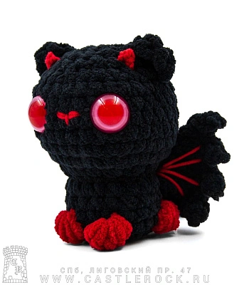 игрушка интерьерная котенок демон