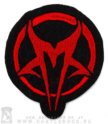 нашивка mudvayne (лого, вышивка)