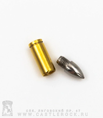Плаг Сталь Патрон (с резинкой и внутренней резьбой) 5 мм