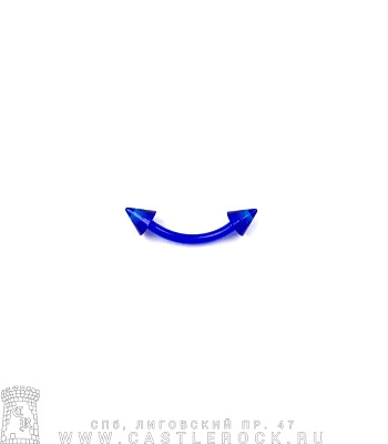 Микробанан Биофлекс с Акриловыми Шипами (синий) 1,2 х 8 х 3/3