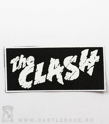нашивка clash (лого белое)