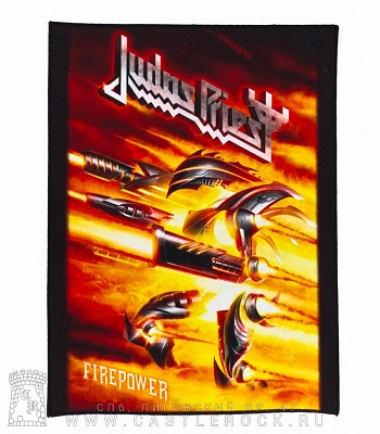 нашивка на спину judas priest "firepower"