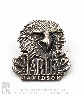 значок цанга harley-davidson (голова орла)